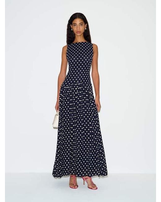 Reformation Blue Camella Dress 2