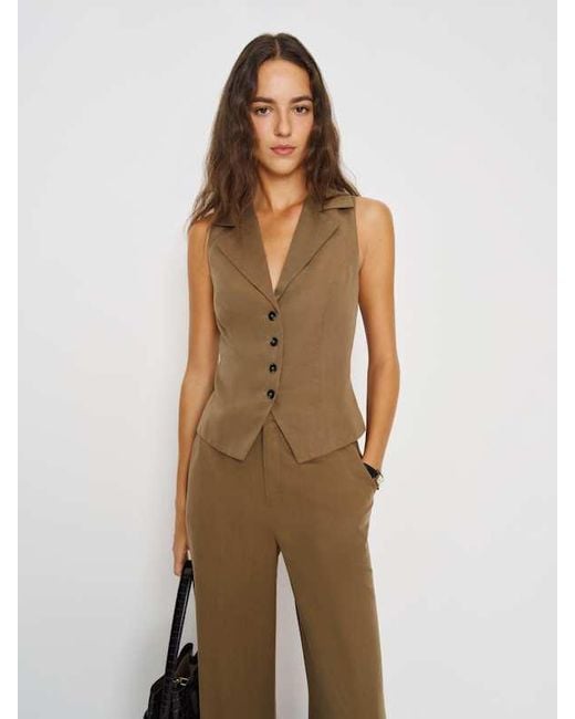 Reformation Natural Taryn Two Piece 0