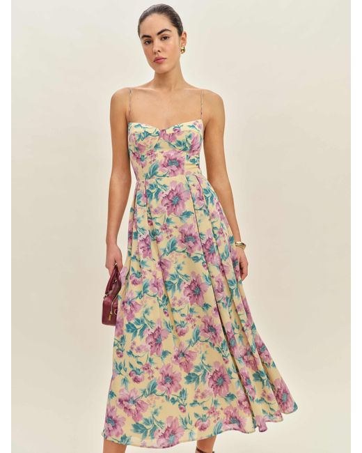 Reformation White Jaelyn Dress