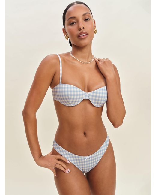 Reformation Multicolor Amore Bikini Bottom