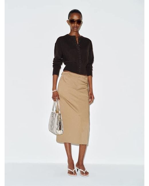Reformation Black Ronnie Cashmere Cardigan