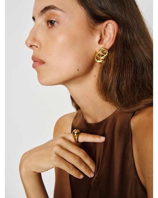 Reformation Metallic Joan Earrings