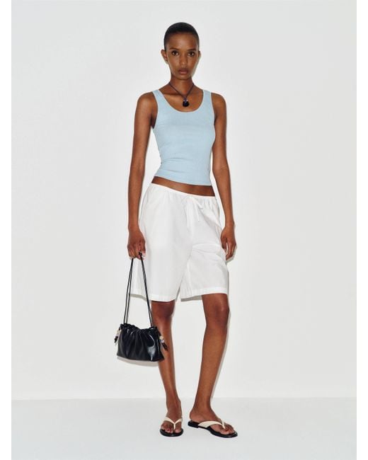 Reformation White Tank Top