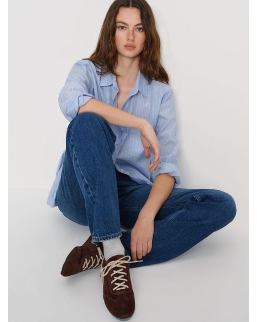 Reformation Blue Terra Sneaker