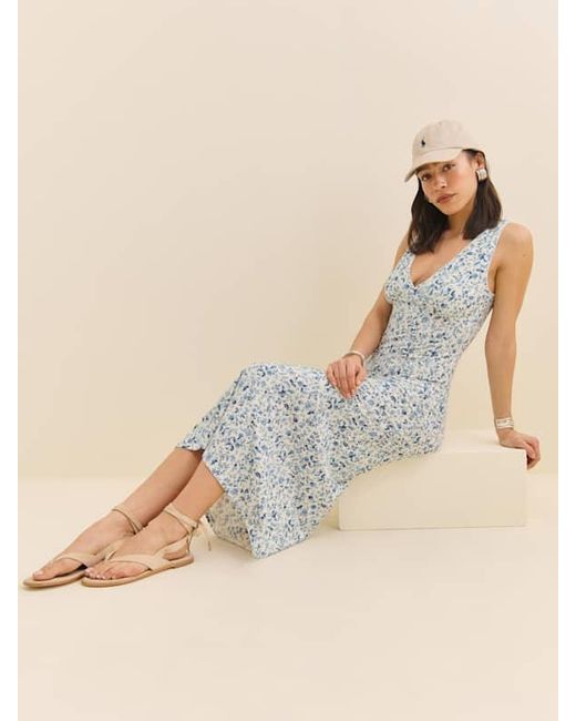 Reformation Natural Brayden Knit Dress