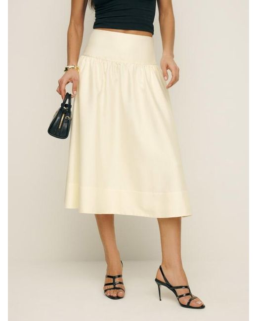 Reformation Natural Lilly Skirt