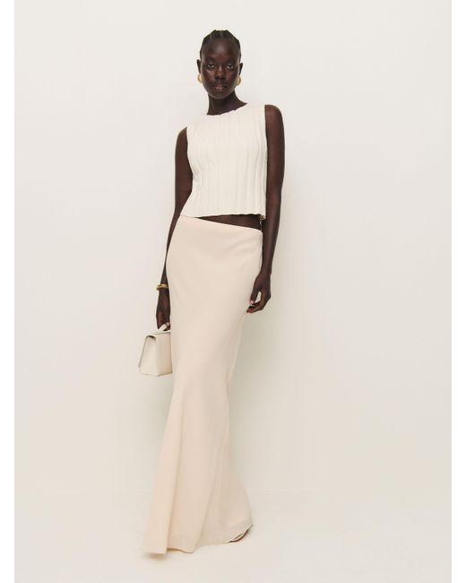 Reformation Natural Bella Skirt