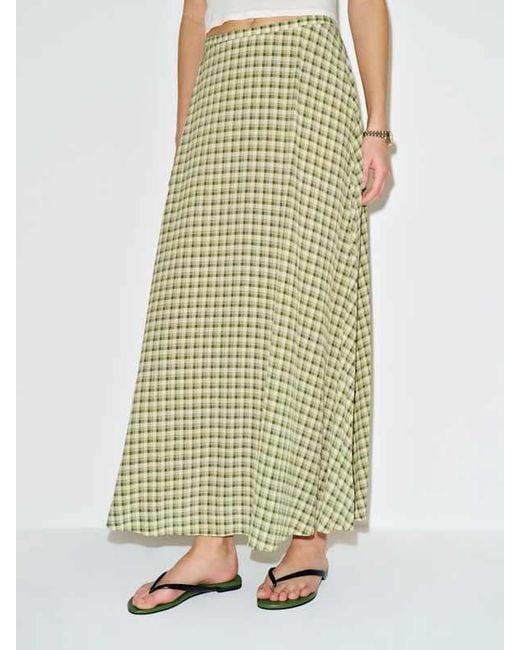 Reformation White Abbie Skirt