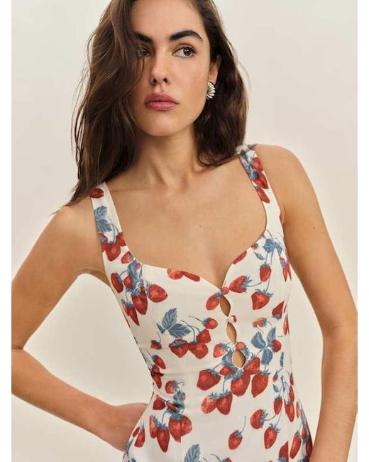Reformation Natural Laine Dress
