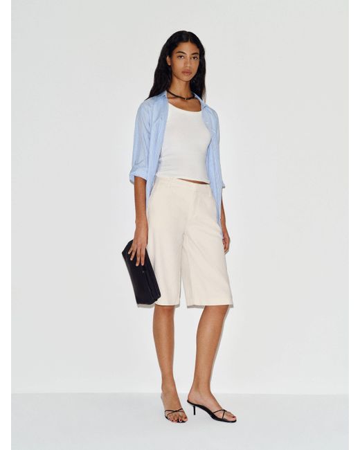 Reformation White Elio Low Rise 14