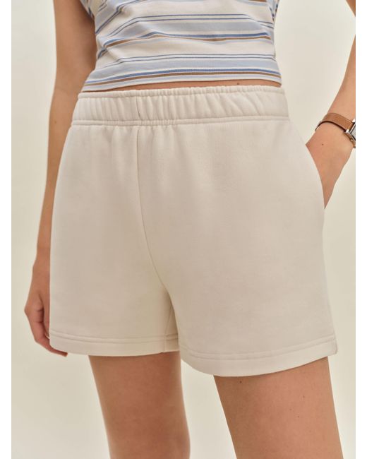 Reformation Natural Leon Sweat Short