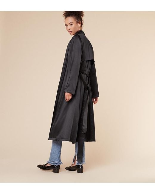 reformation black coat