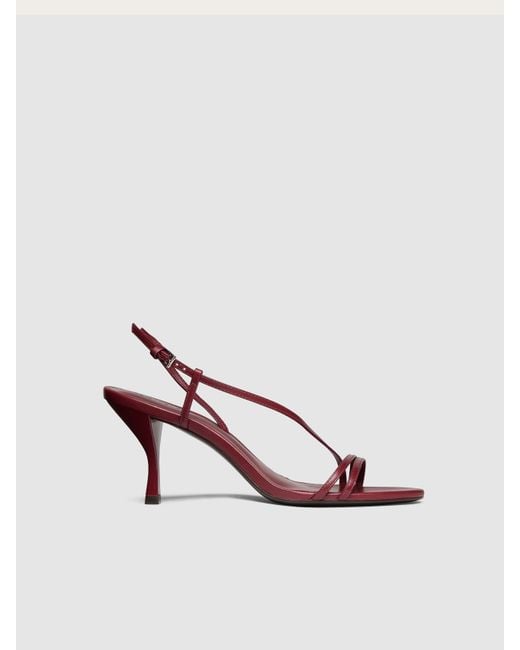 Reformation Pink Petunia Heeled Sandal