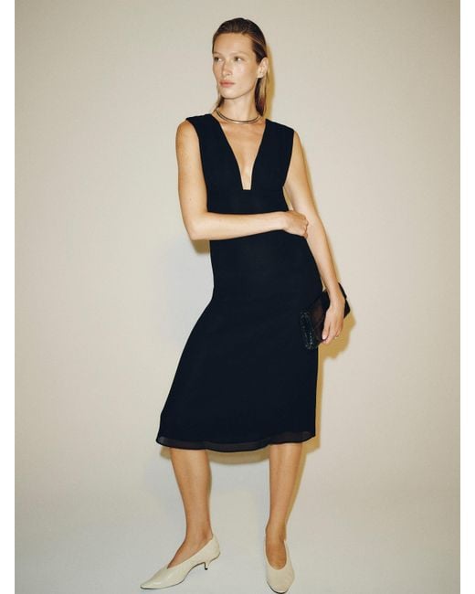 Reformation Blue Kali Dress 0