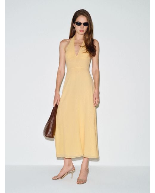 Reformation Natural Bertha Dress 0