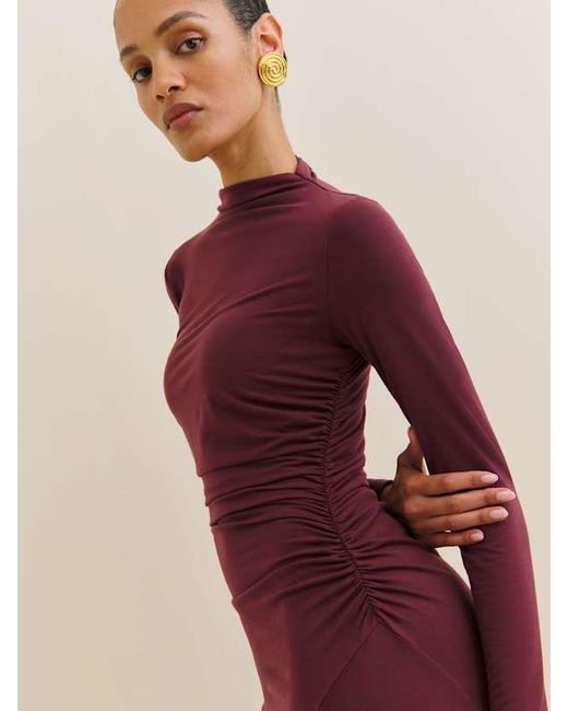 reformation mauve knit dress Mayve Knit Dress Reformation