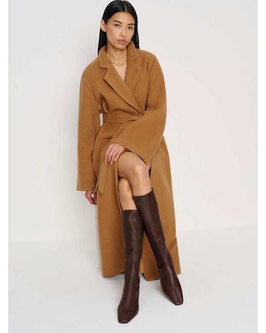Reformation Natural Remy Stretch Knee Boot 5