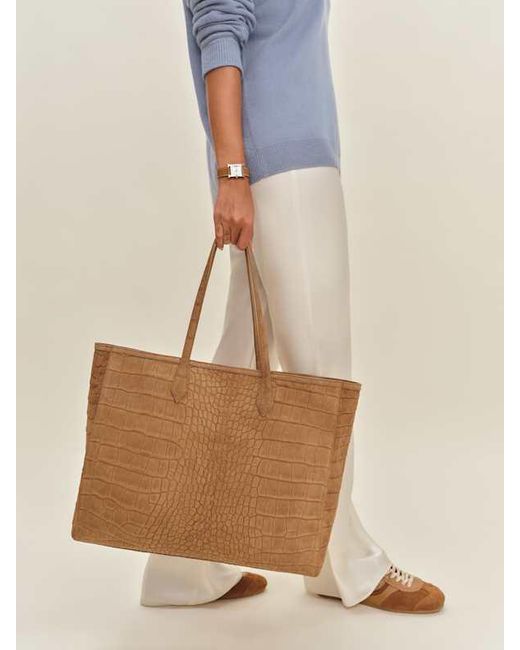 Reformation Brown Sofia Tote