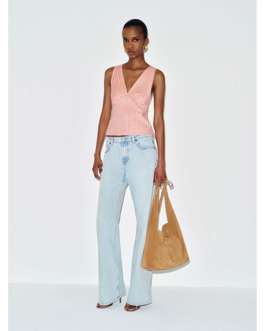 Reformation White Meg Top 0