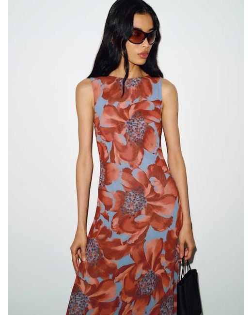 Reformation Red Prescott Dress