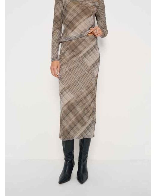 Reformation Natural Iris Knit Skirt