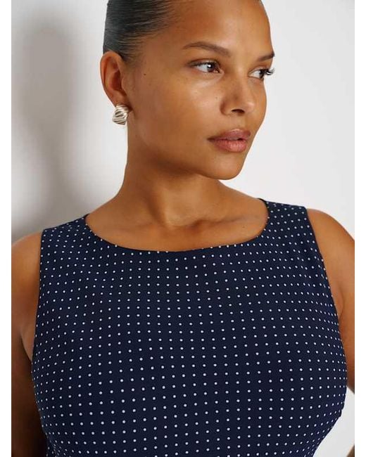 Reformation Blue Dale Dress Es