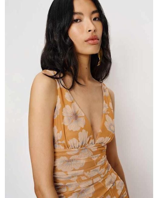 Reformation Metallic Aura Knit Dress