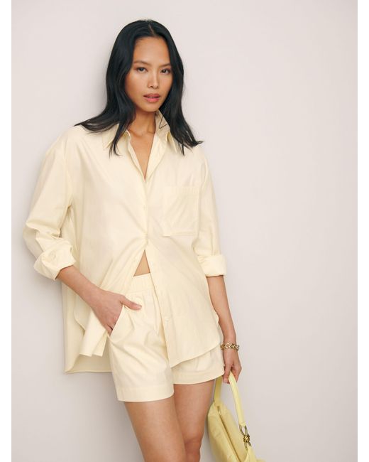 Reformation Natural Will Oversized Shirt