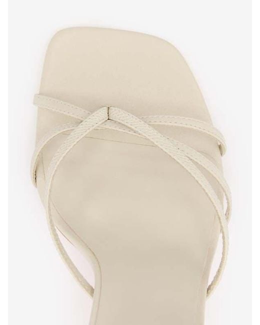 Reformation Black Gen Heeled Sandal