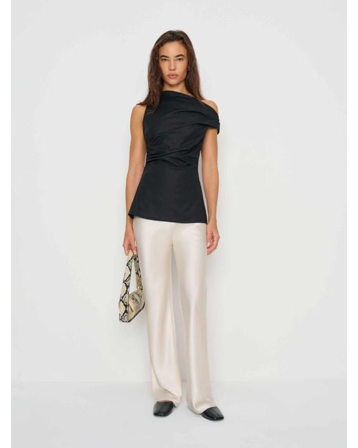 Reformation White Dessa Top