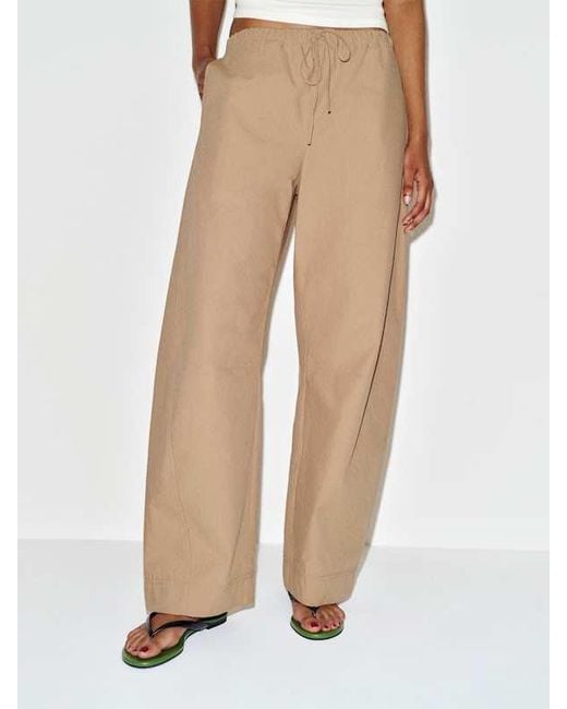 Reformation White Elara Pant