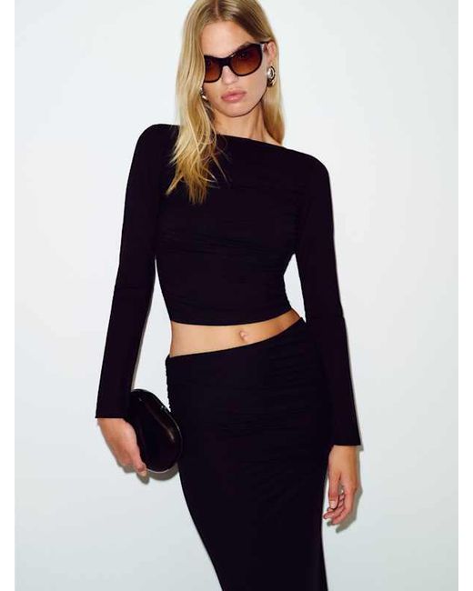Reformation Blue Emi Knit Two Piece