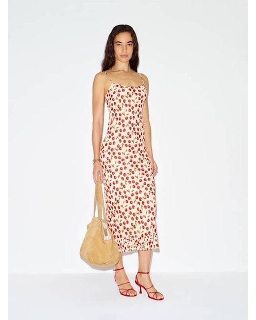 Reformation White Suki Dress