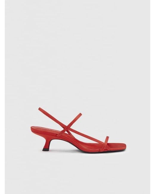 Reformation Blue Serenity Bare Sandal 5