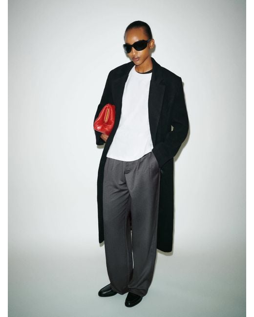 Reformation Gray Mason Pant 0