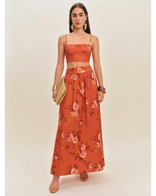 Reformation White Amor Two Piece 4