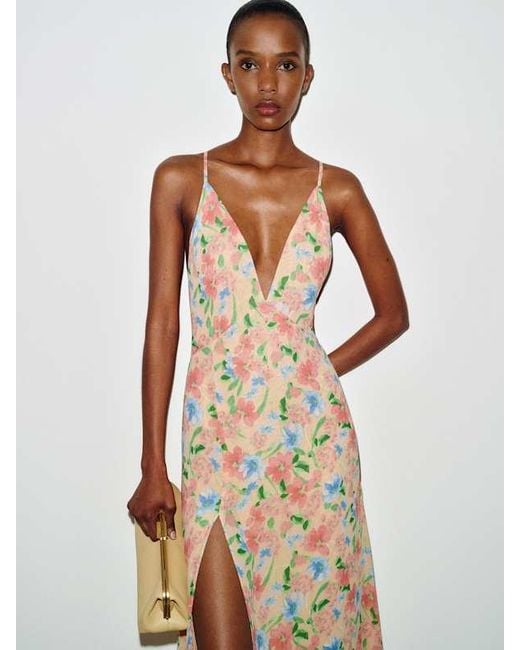 Reformation Natural Zani Dress 0