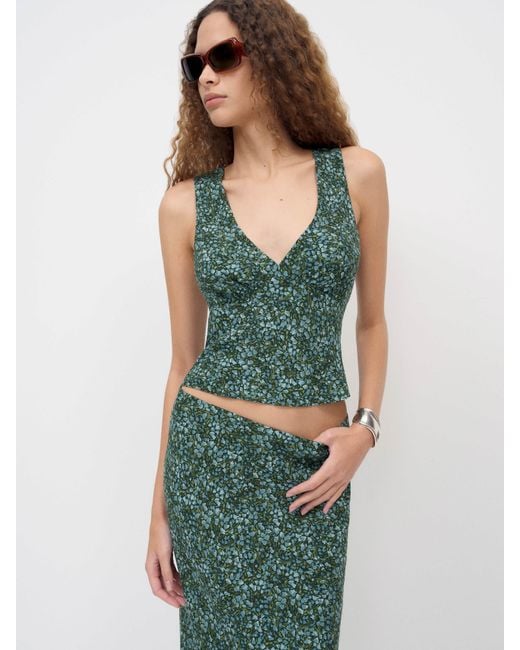 Reformation Blue Ryan Two Piece 0