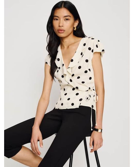 Reformation Natural Clemence Top