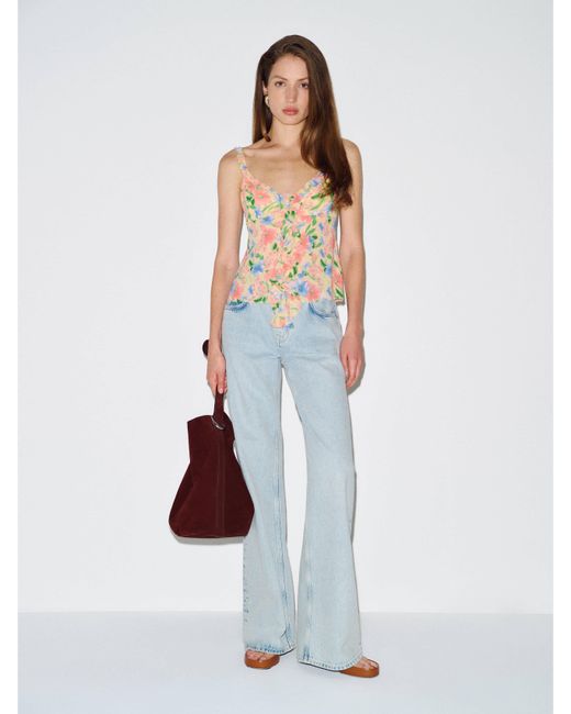 Reformation White Cori Top 0