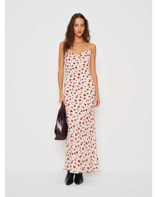 Reformation White Drina Dress