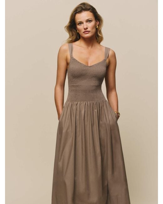Reformation Natural Sariah Dress