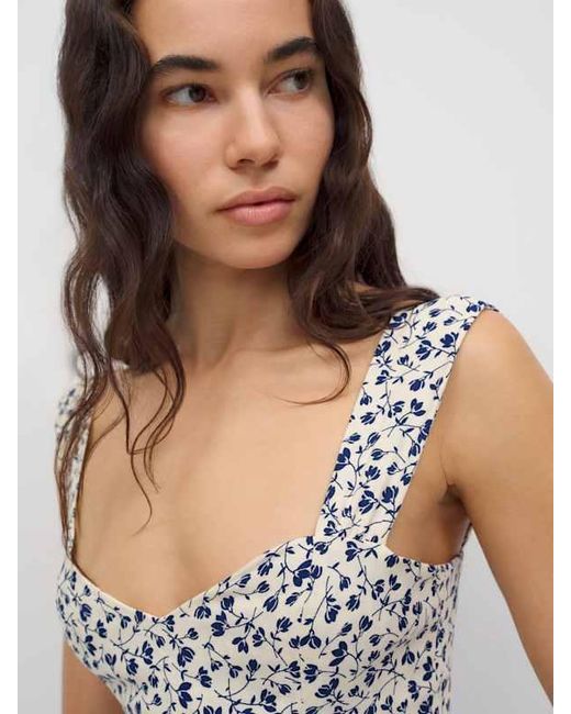 Reformation Blue Hester Top 6