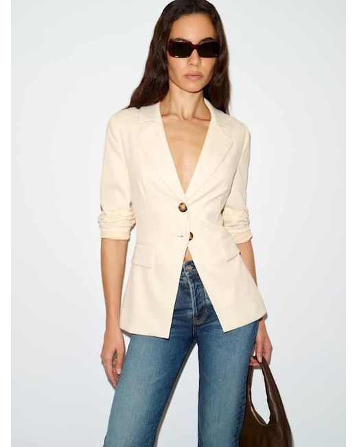 Reformation Blue Bondi Blazer