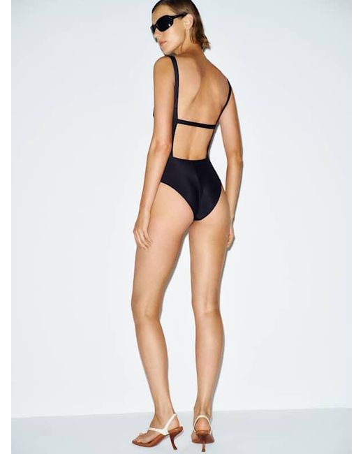 Reformation White Wailea One Piece Swimsuit