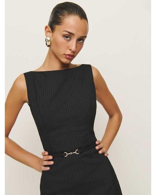 reformation taya mini dress Reformation Taya Dress in Natural