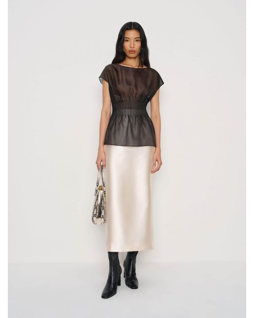 Reformation Natural Yasmin Top