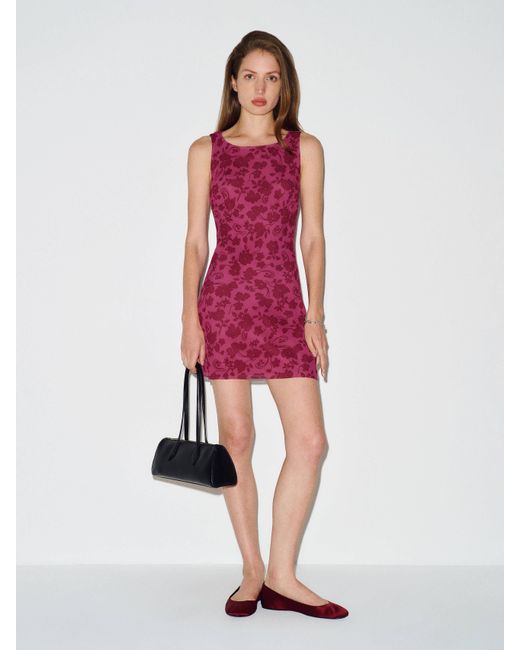 Reformation Pink Dale Dress