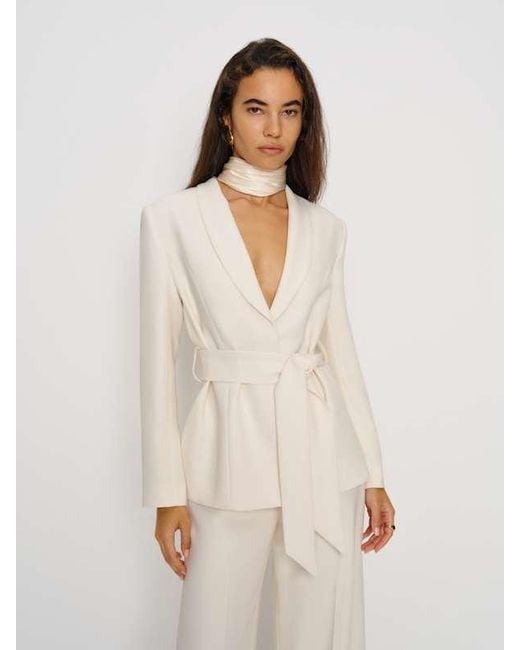 Reformation Natural Lea Two Piece 0