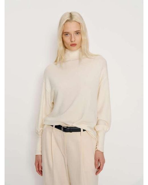 Reformation Natural Leonie Knit Top